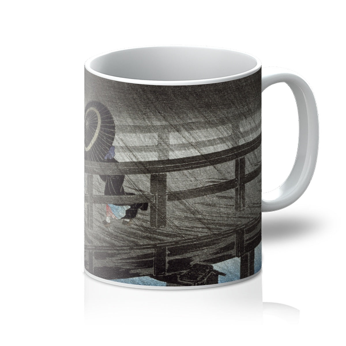 Rain on Izumi Bridge Mug