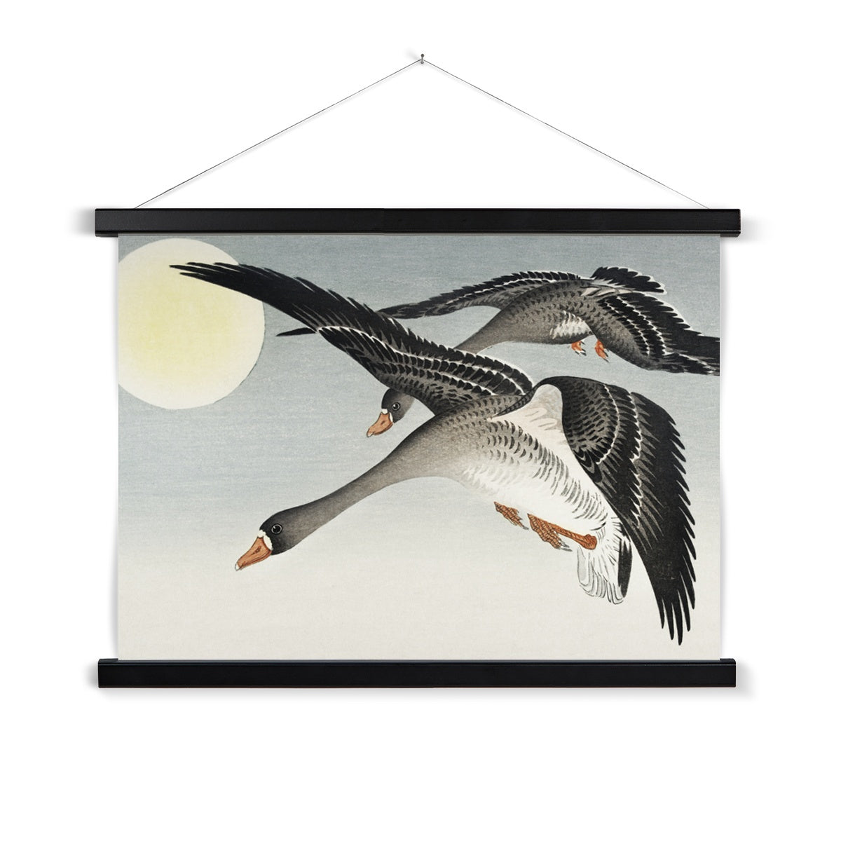 Birds at Full Moon - Ohara Koson | Fine Art Print with Hanger