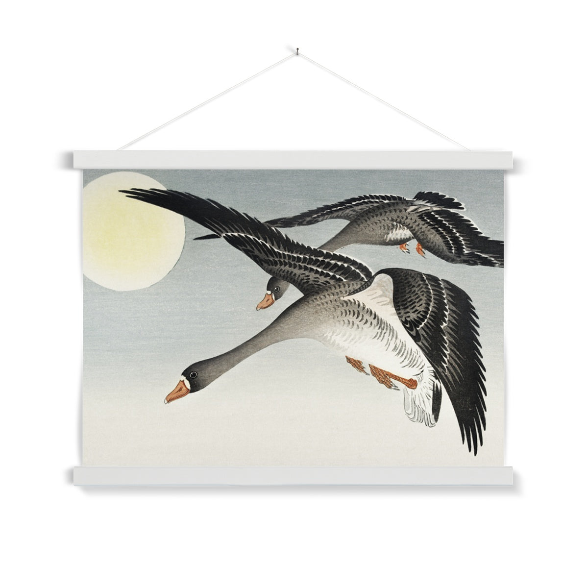 Birds at Full Moon - Ohara Koson | Fine Art Print with Hanger