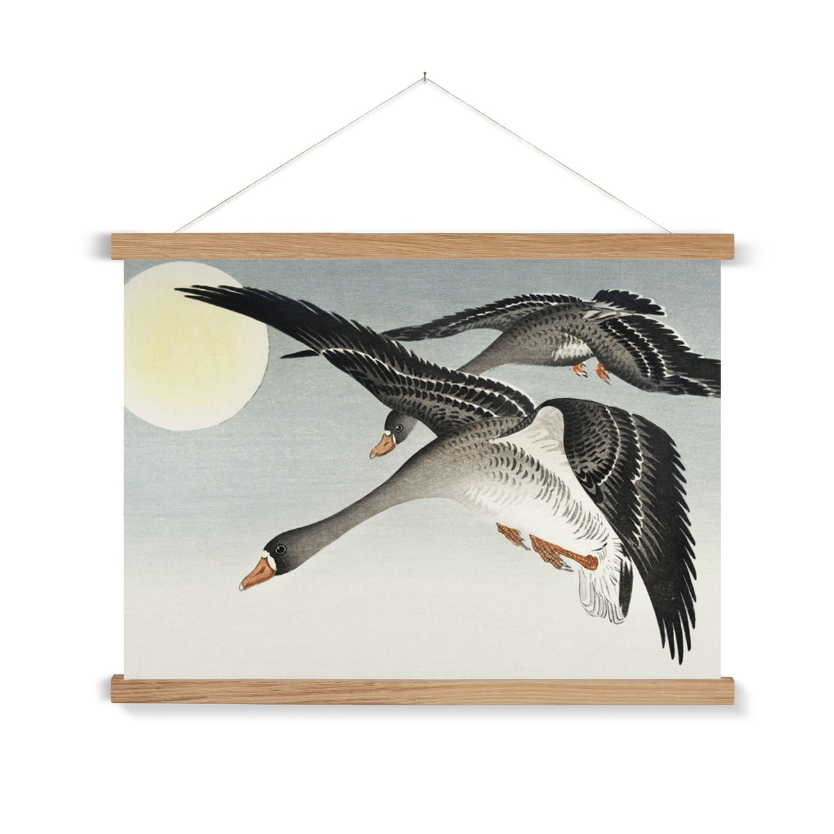 Birds at Full Moon - Ohara Koson | Fine Art Print with Hanger