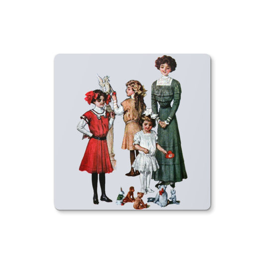 Woman and Children Coaster