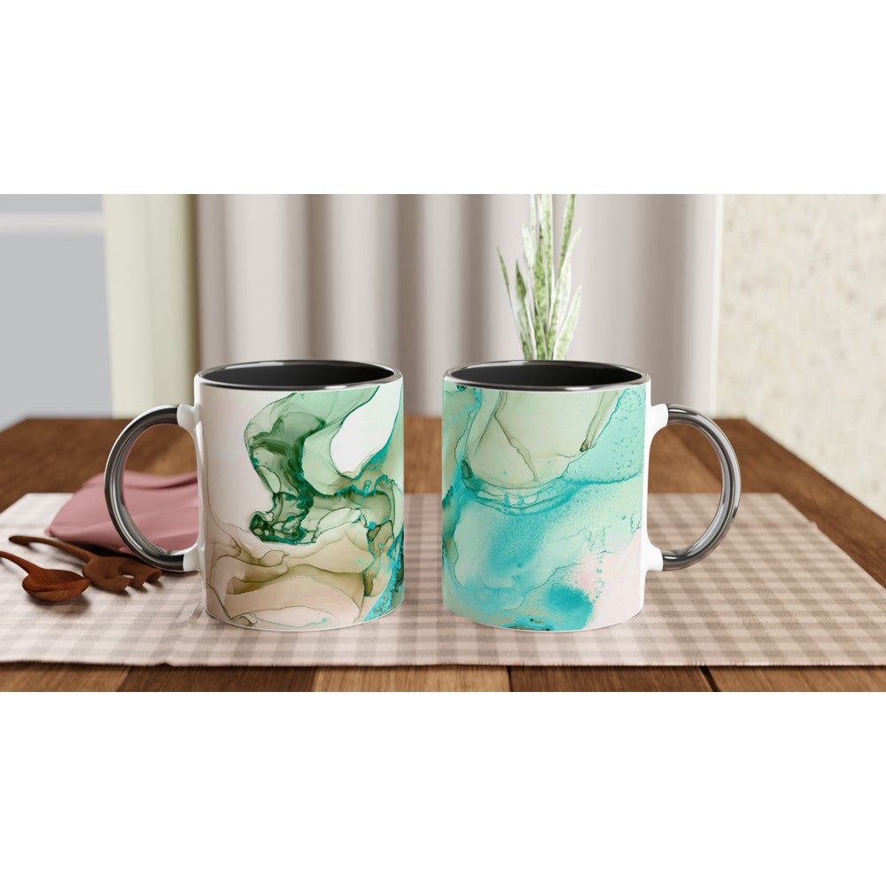 Whispy 1 | 11oz Ceramic Mug with Color Inside