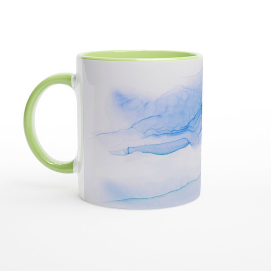 Whispy 5 | 11oz Ceramic Mug with Color Inside