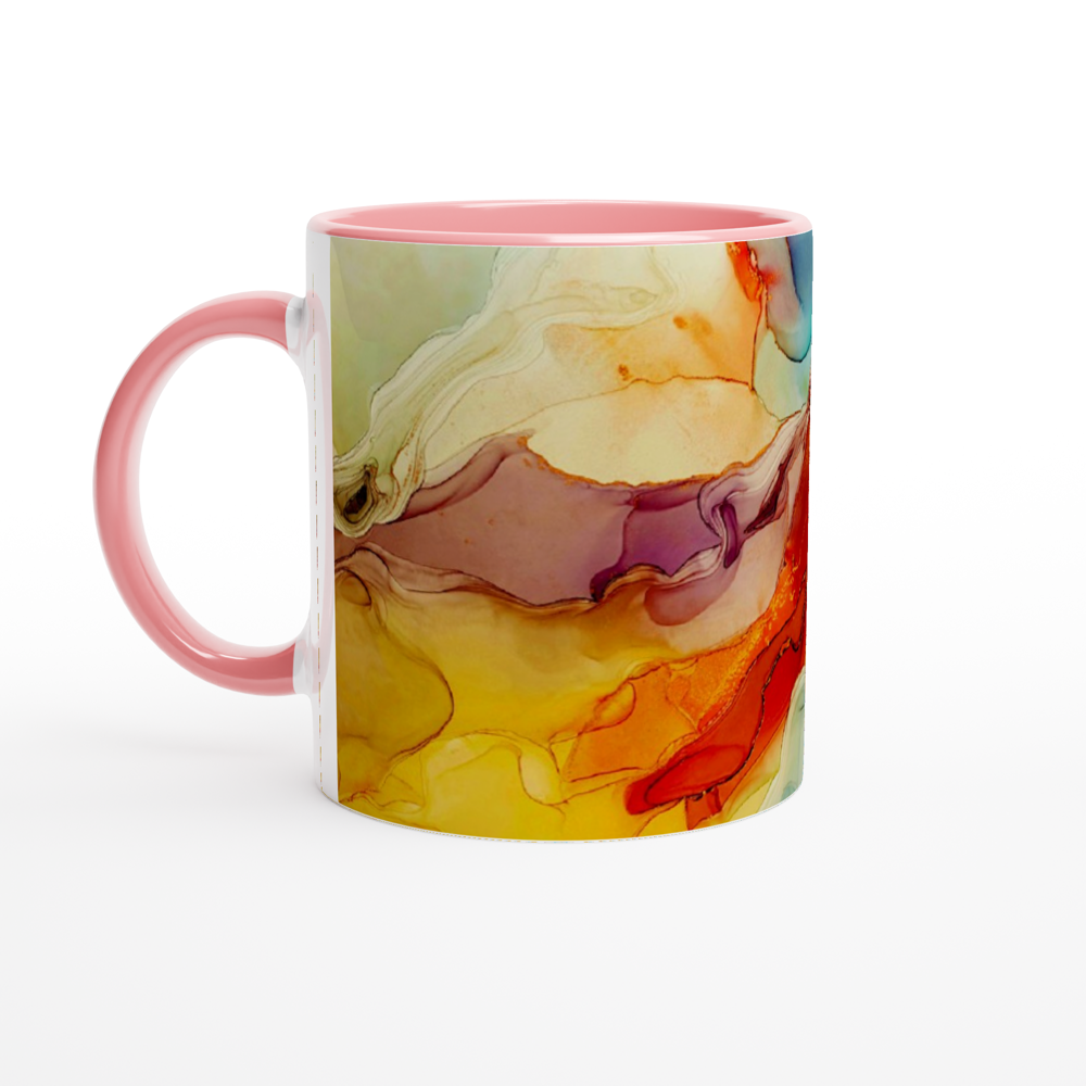 Whispy 3 | 11oz Ceramic Mug with Color Inside